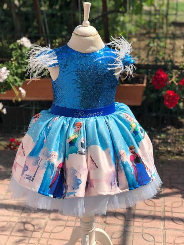 Vestito di Elsa Frozen Bambina Disney