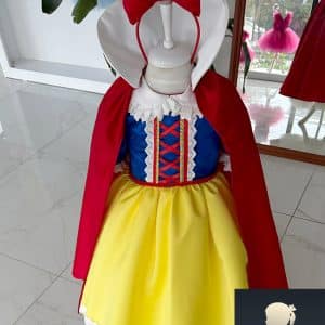 Principessa Biancaneve costume bambina su misura