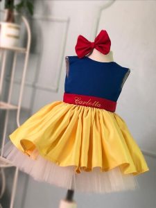 Vista Retro - Vestito Biancaneve Bambina Vista Retro del Vestito Biancaneve Bambina