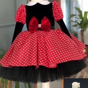 Vestito Minnie bambina su misura